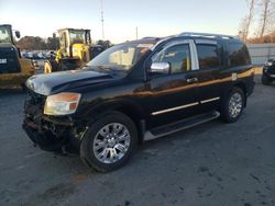 Vehiculos salvage en venta de Copart Dunn, NC: 2015 Nissan Armada Platinum