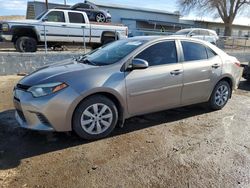 Toyota Corolla l Vehiculos salvage en venta: 2015 Toyota Corolla L