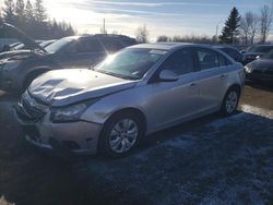 Chevrolet salvage cars for sale: 2012 Chevrolet Cruze LT