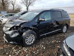 Toyota Sienna xle salvage cars for sale: 2016 Toyota Sienna XLE