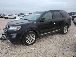 Ford Explorer salvage cars for sale: 2017 Ford Explorer XLT