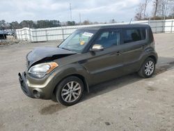 Salvage cars for sale from Copart Dunn, NC: 2013 KIA Soul +