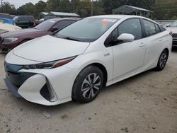 Toyota Prius salvage cars for sale: 2017 Toyota Prius Prime