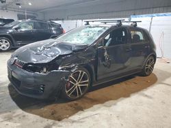 Volkswagen salvage cars for sale: 2017 Volkswagen GTI Sport