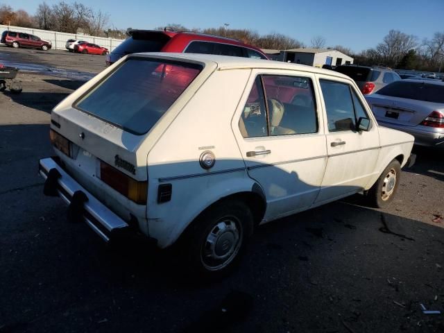 1982 Volkswagen Rabbit L Custom