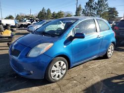 Toyota Yaris salvage cars for sale: 2007 Toyota Yaris