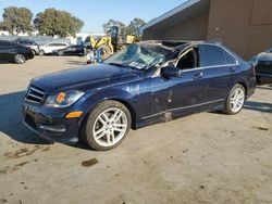 Mercedes-Benz c-Class salvage cars for sale: 2014 Mercedes-Benz C 250