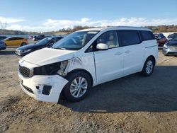 KIA Sedona lx salvage cars for sale: 2015 KIA Sedona LX