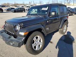 Jeep Wrangler Sport salvage cars for sale: 2020 Jeep Wrangler Sport