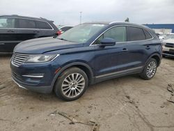 Lincoln salvage cars for sale: 2017 Lincoln MKC Reserve