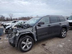 Salvage cars for sale from Copart Des Moines, IA: 2021 Jeep Grand Cherokee L Limited