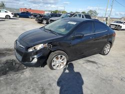 Hyundai Accent salvage cars for sale: 2012 Hyundai Accent GLS