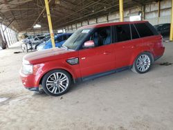 Land Rover salvage cars for sale: 2013 Land Rover Range Rover Sport HSE Luxury