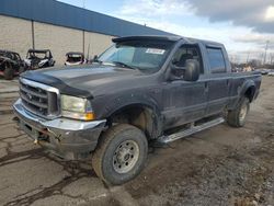 Ford f250 salvage cars for sale: 2002 Ford F250 Super Duty