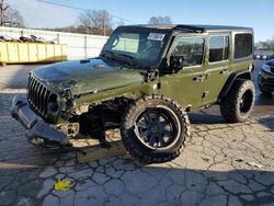 Jeep salvage cars for sale: 2021 Jeep Wrangler Unlimited Sahara 4XE