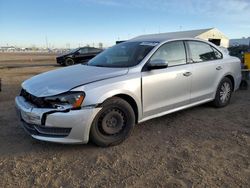 Volkswagen Passat salvage cars for sale: 2014 Volkswagen Passat S