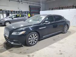 Lincoln salvage cars for sale: 2017 Lincoln Continental