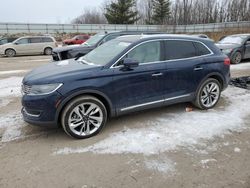 Lincoln salvage cars for sale: 2018 Lincoln MKX Reserve