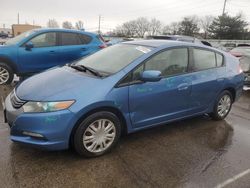 Honda Insight salvage cars for sale: 2010 Honda Insight LX