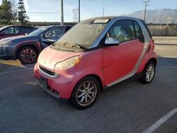 Smart Fortwo salvage cars for sale: 2009 Smart Fortwo Pure