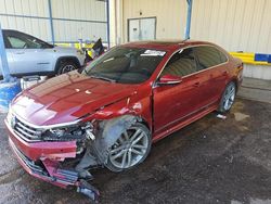 Volkswagen salvage cars for sale: 2019 Volkswagen Passat SE R-Line