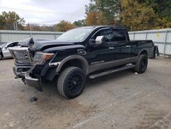 Salvage cars for sale from Copart Shreveport, LA: 2017 Nissan Titan XD SL