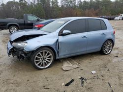 Volkswagen salvage cars for sale: 2012 Volkswagen Golf