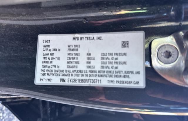 2024 Tesla Model 3