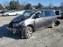 Toyota Sienna le salvage cars for sale: 2014 Toyota Sienna LE