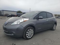 Nissan Leaf salvage cars for sale: 2017 Nissan Leaf S