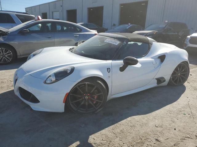 2016 Alfa Romeo 4C Spider