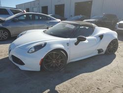 2016 Alfa Romeo 4C Spider en venta en Jacksonville, FL