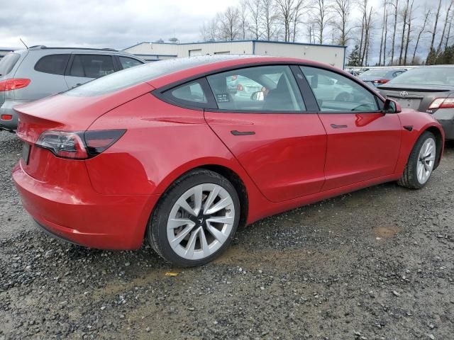 2022 Tesla Model 3