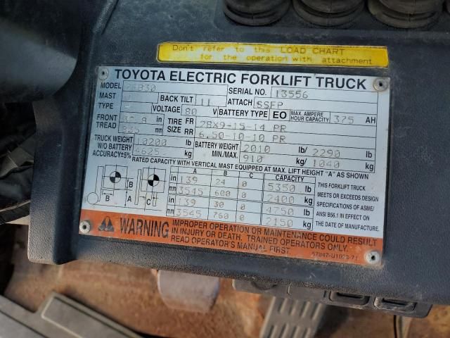 2009 Toyota Fork Lift