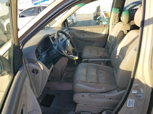 2002 Honda Odyssey EXL