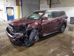 Toyota salvage cars for sale: 2018 Toyota Highlander Limited