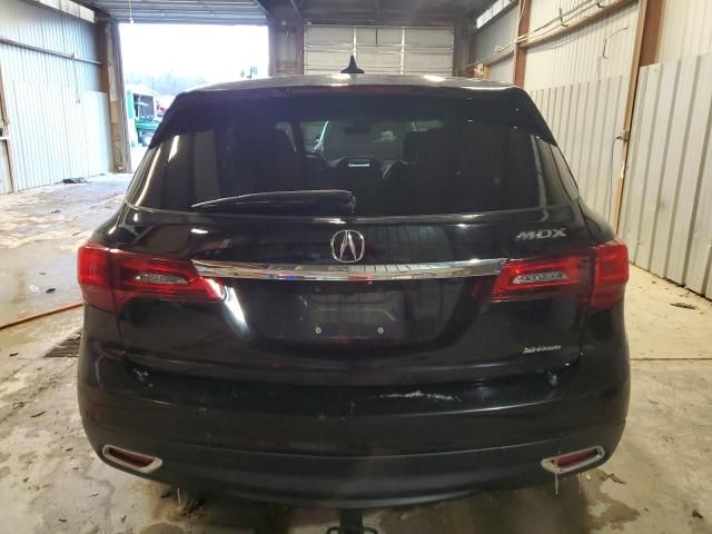 2016 Acura MDX Technology