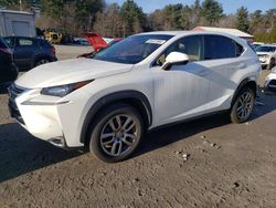 Salvage cars for sale from Copart Mendon, MA: 2015 Lexus NX 200T