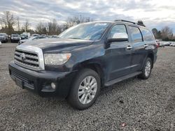 Toyota Sequoia salvage cars for sale: 2008 Toyota Sequoia Platinum