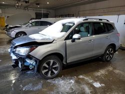 Subaru Forester salvage cars for sale: 2017 Subaru Forester 2.5I Premium