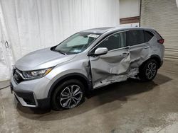 Salvage cars for sale from Copart Leroy, NY: 2022 Honda CR-V EX