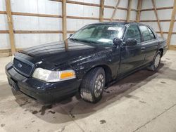 Ford salvage cars for sale: 2003 Ford Crown Victoria Police Interceptor