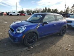 Mini Vehiculos salvage en venta: 2013 Mini Cooper S Paceman