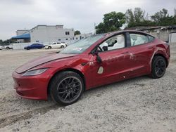 Tesla Model 3 salvage cars for sale: 2025 Tesla Model 3