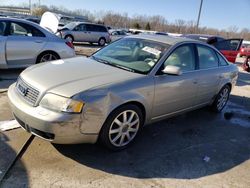 Audi a6 salvage cars for sale: 2004 Audi A6 S-LINE Quattro