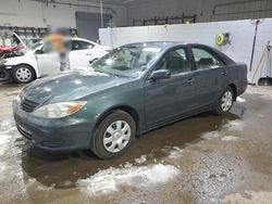 Toyota salvage cars for sale: 2004 Toyota Camry LE