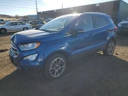 Vehiculos salvage en venta de Copart Colorado Springs, CO: 2020 Ford Ecosport Titanium