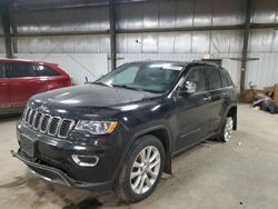 Jeep salvage cars for sale: 2017 Jeep Grand Cherokee Limited