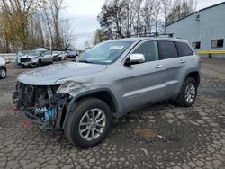 Salvage cars for sale from Copart Portland, OR: 2015 Jeep Grand Cherokee Limited