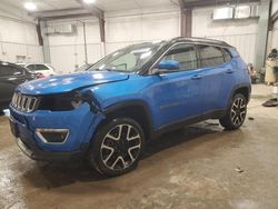 Jeep Compass salvage cars for sale: 2017 Jeep Compass Limited